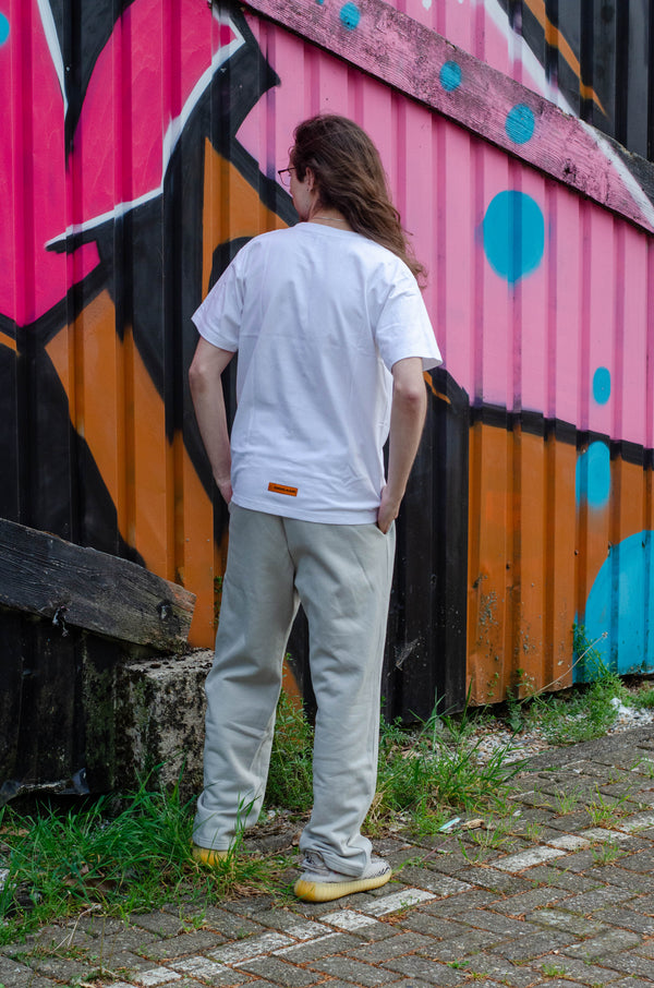 Origami Blanc tee